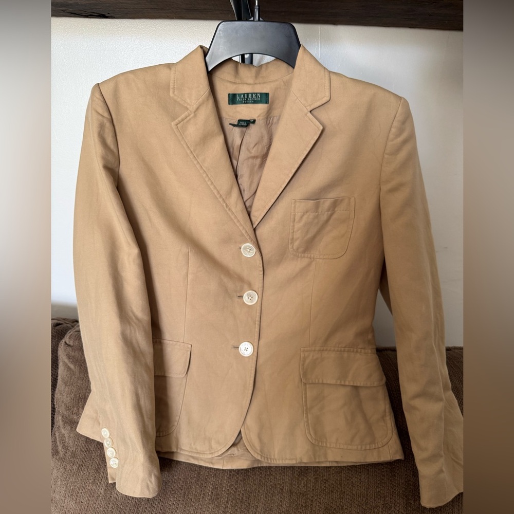 Ralph Lauren Camel Women's Blazer